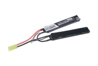 Nabíjateľná batéria LiPo Li-Po 7,4V 1200mAh AK M4 G36 MP5 M16 M14 AUG