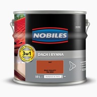 Nobiles Strecha a odkvap Brick Brown Matte 10L