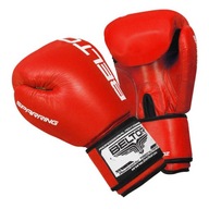 BELTOR BOXERSKÉ RUKAVICE SPARING TRÉNING SPARING RED 16OZ