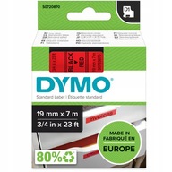 DYMO D1 45807 páska 19mm červeno/čierna originál