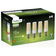 4x LED žiarovka CHLADNIČKA E14 10W 970lm 4000K LUMILED