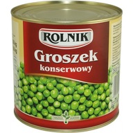 Farmársky hrášok konzervovaný 2,6 kg