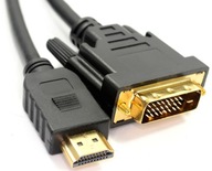 Kábel HDMI-DVI/DVI-HDMI Dual-Link Full HD 1,8M