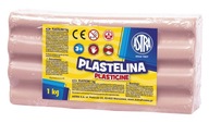 ASTRA plastelína 1kg, telovej farby