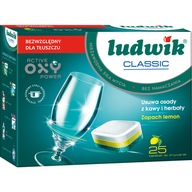 1x LUDWIK Classic tablety do umývačky riadu 25 ks.