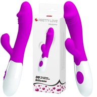 VIBRATOR zajačik realistický multifunkčný masážny prístroj na klitoris bodu G