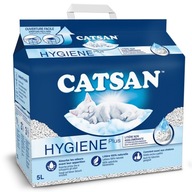 CATSAN Hygiene Plus prírodné stelivo pre mačky 5 l