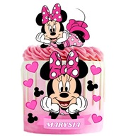 CUKROVÉ MÁVANIE PRE KOLÁČKU MINNIE MOUSE + NÁPIS