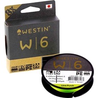 Smooth Braid Westin W6 Braid Lime Punch 0,128 mm 135 m 5,5 kg 8-pramenný