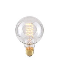 Retro LED žiarovka E27 4W 2200K G95 Spiral Clear 801502 G95 Italux