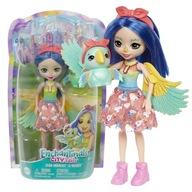 ENCHANTIMALS Bábika Parakeet Prita a papagáj Flutter SET HHB89