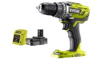 Ryobi R18DD3 Vŕtačka/skrutkovač 18V 50Nm + 2Ah batéria