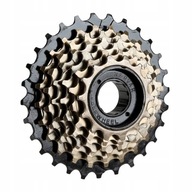 SHIMANO 7-RADOVÁ SKRUTKOVANÁ VOĽNOKOLESA MF-TZ500 14-28T VÝMENA