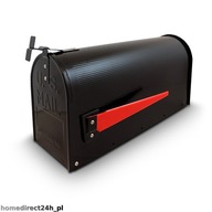 US Mailbox USA MAIL (čierna)