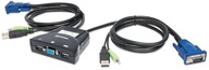 Manhattan KVM Switch 2-portový USB so zvukom