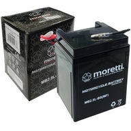 Moretti AGM (gélová) batéria MB2,5L-C 12V 2,5Ah UPS Alarm Toys