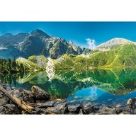 PUZZLE 1500 PUZZLE KRAJINA VÝHĽAD HORY MORSKIE OKO JAZERO TATRY TREFL