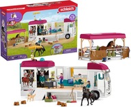 SCHLEICH HORSE CLUB AUTO NA PREPRAVU KONÍ + PRÍSLUŠENSTVO 42619