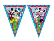 Mickey Mouse Flag Banner Narodeninová dekorácia Mickey