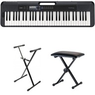 KLÁVESNICA CASIO CT-S300 Set M4 60 mesiacov Čierna