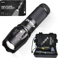 VÝKONNÉ TAKTICKÉ LED SVETLO XHP90 CREE SURVIVAL