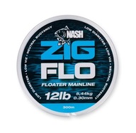 Plávajúca šnúra Fluorocarbon Nxt Nash 0,30mm 300m