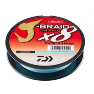 Daiwa pletená šnúra 0,22 mm / 19,5 kg / 135 m J-Braid Grand X