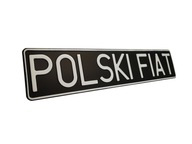 Zberateľská ŠPZ POLSKI FIAT