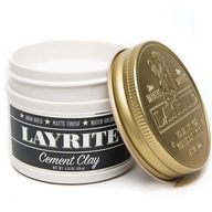LAYRITE Pomáda na vlasy vodová matná silná pasta cementová hlina 120 g