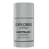 MONT BLANC Explorer Platinum deodorant tyčinka 75g