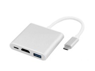 Adaptér USB-C USB 3.1 na HDMI/USB 3.0/USB-C 4K