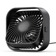 Ventilátor Ventilátor Stojanový prívod vzduchu USB TOPK K50 tichý 3-rýchlostný čierny