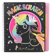 Veľké stieracie žreby Unicorn Magic Scratch Minimoom