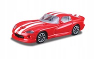 DODGE VIPER GTS kupé červené 1:43 Bburago 30029