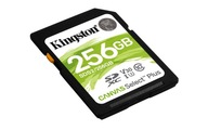 Pamäťová karta Kingston Canvas Select Plus SDS2/256GB (256GB; trieda U3, V30;