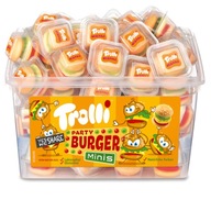 TROLLI MINI BURGER (60) - ŽELÉ (škatuľka 60 kusov)