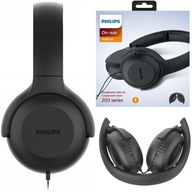 KÁBLOVÉ SLÚCHADLÁ PHILIPS TAUH201BK/00 JACK 3,5 MM