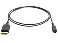 Kábel MICRO HDMI na HDMI 80 cm 8sinn eXtraThin 4K