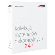 Vzorník EGGER, kolekcia 24+ dekoratívnych materiálov