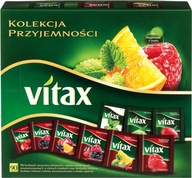 Čajová súprava Vitax, kolekcia 9 príchutí, 90 ks