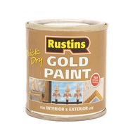 Rustins Gold Paint rýchloschnúca zlatá farba 500ml