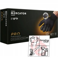 MERCATOR Gogrip Black Nitrilové rukavice veľkosť M