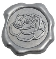 Voskové odtlačky STAMP ROSE GREY Vosk 10 ks