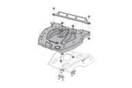 SW-MOTECH ALU-RACK TABUĽKA PRE KUZDRO GIVI MONOLOCK