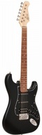 Elektrická gitara Ever Play ST-2 SSH BK / BK + tun + wz