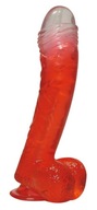 GÉL ANÁLNY PENIS JOLLY BUTT COCK DILDO 16cm