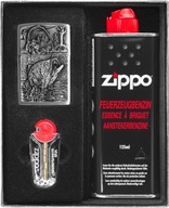 Zapaľovač ZIPPO RYBÁRSKY ZNAK Darčeková sada č.1