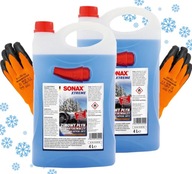 SONAX XTREME zimná kvapalina do ostrekovačov 4L -20C 2ks + RUKAVICE