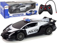 Závodné auto policajné R/C diaľkovo ovládané LEANToys