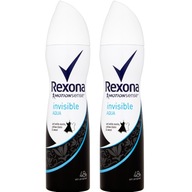 REXONA Invisible Aqua antiperspirant v spreji 2x150ml